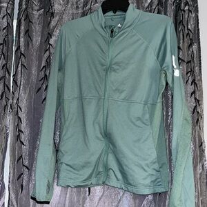 Adidas sz medium lightweight track jacket/zipup